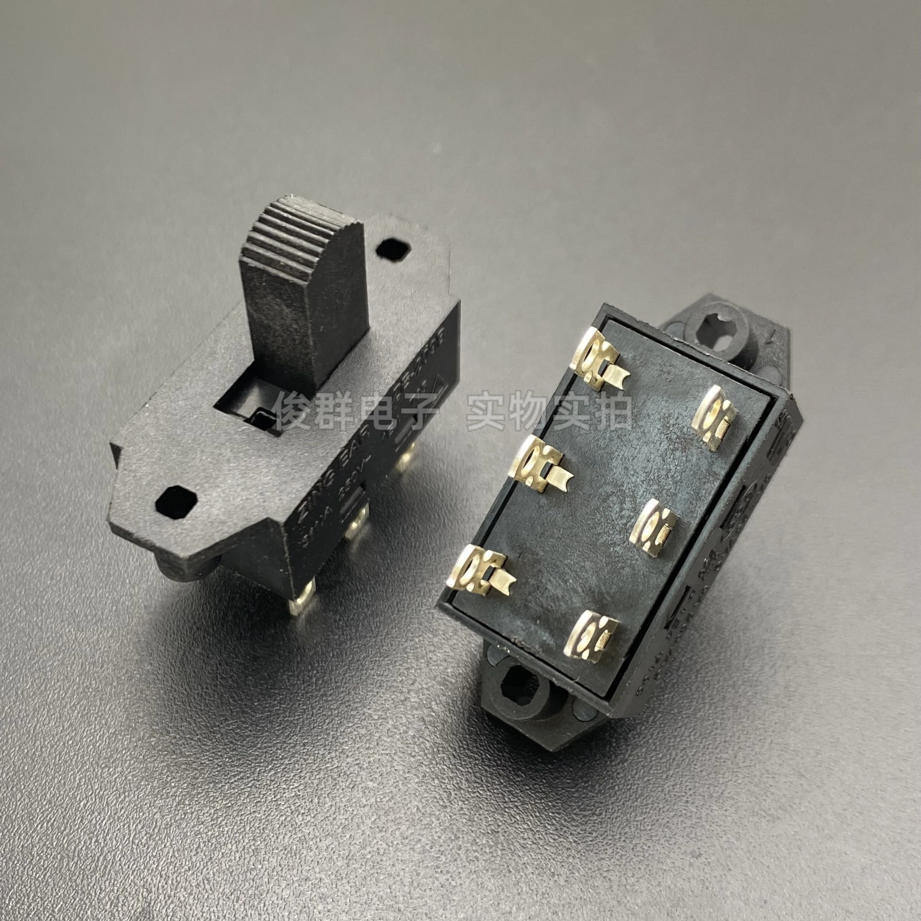 5PCS/209B interruttore di alimentazione a levetta lampada ventilatore elettrico a 6 pin a 2 marce illuminazione controller avanti e indietro