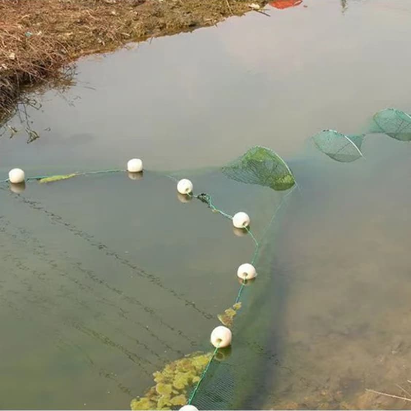 Rete da Pesca Pieghevole Automatica Redfish con Galleggiante per Granchi, Pesci, Aragoste, Gamberetti, Pesciolini, Esche e Trappole