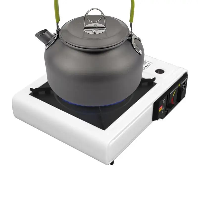 Camping cooker Outdoor camping stove Single heater with anti-slip design and uniform heat distribution for survival hiking
