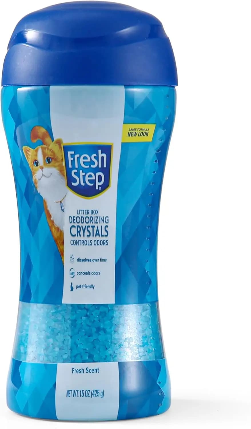 Cristalli Deodoranti per Lettiera per Gatti, Non Tossici, Neutralizzanti degli Odori, Profumo Fresco, 15 Oz per Lettiere