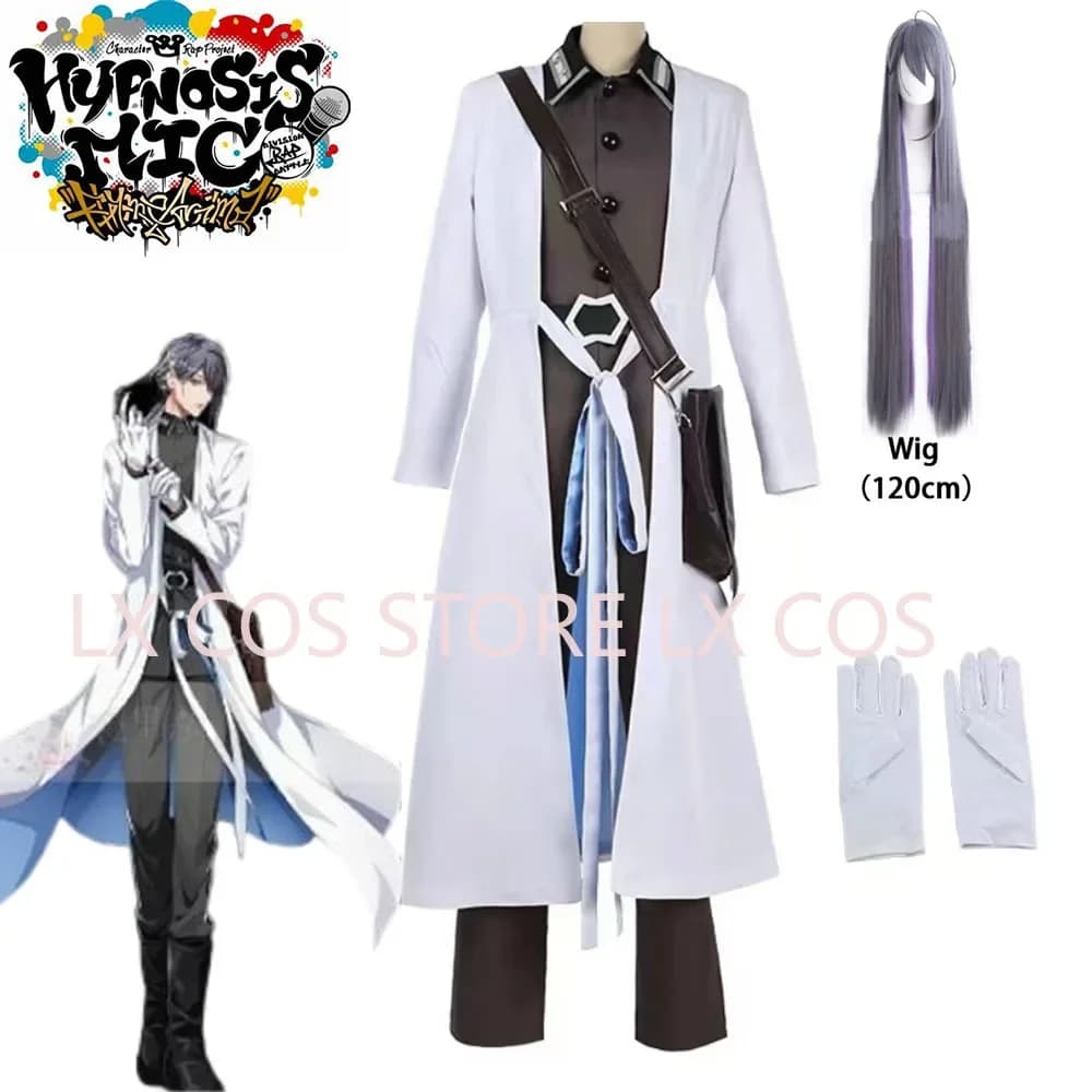 Hypnosis Mic Division Rap Battle The Dirty Dawg Akurai Junguji Ill-DOC Halloween Outfit Adult Set Cosplay Costume Custom Made