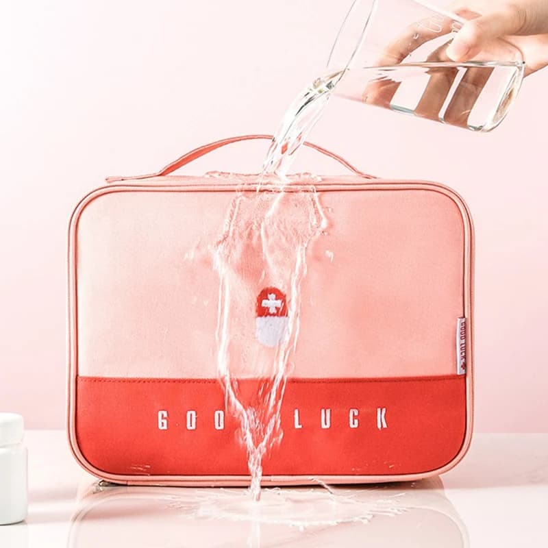 [NEW A09R!】 Portable Storage Bag Multifunctional First Aid Kit For Hiking, Backpacking, Camping, Travel, Car And Cycling