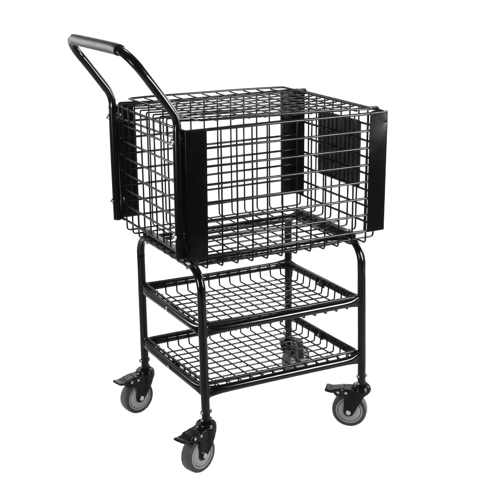 Carrello Porta Palline da Tennis di Grande Capacità, Cesto per Palline da Tennis con Capacità di 350 Palline per Insegnamento e Uso in Campo