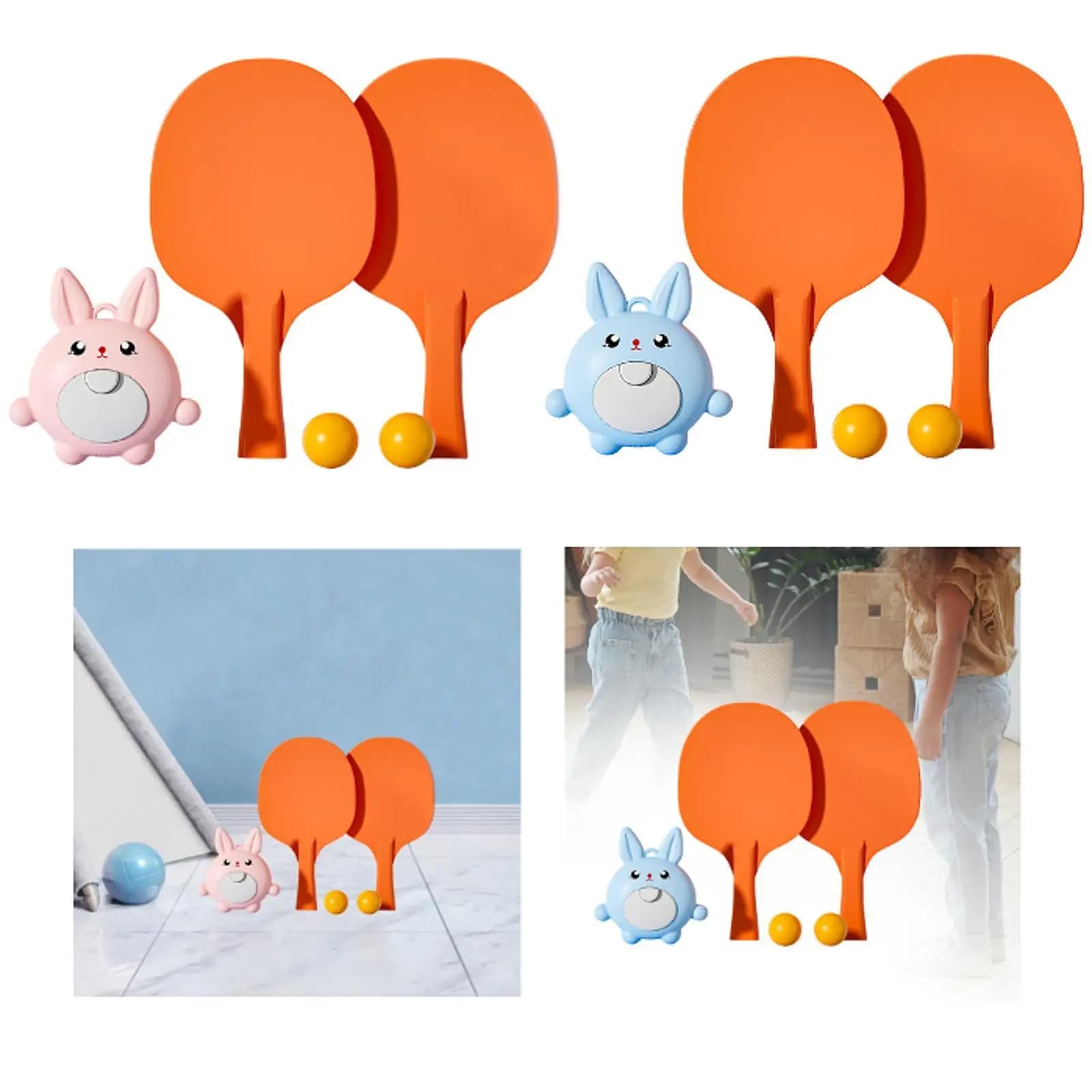 Indoor Hanging Table Tennis Trainer Convenient with Racquet and Ball Self Training Tennis Practice for Workout Sports Children
