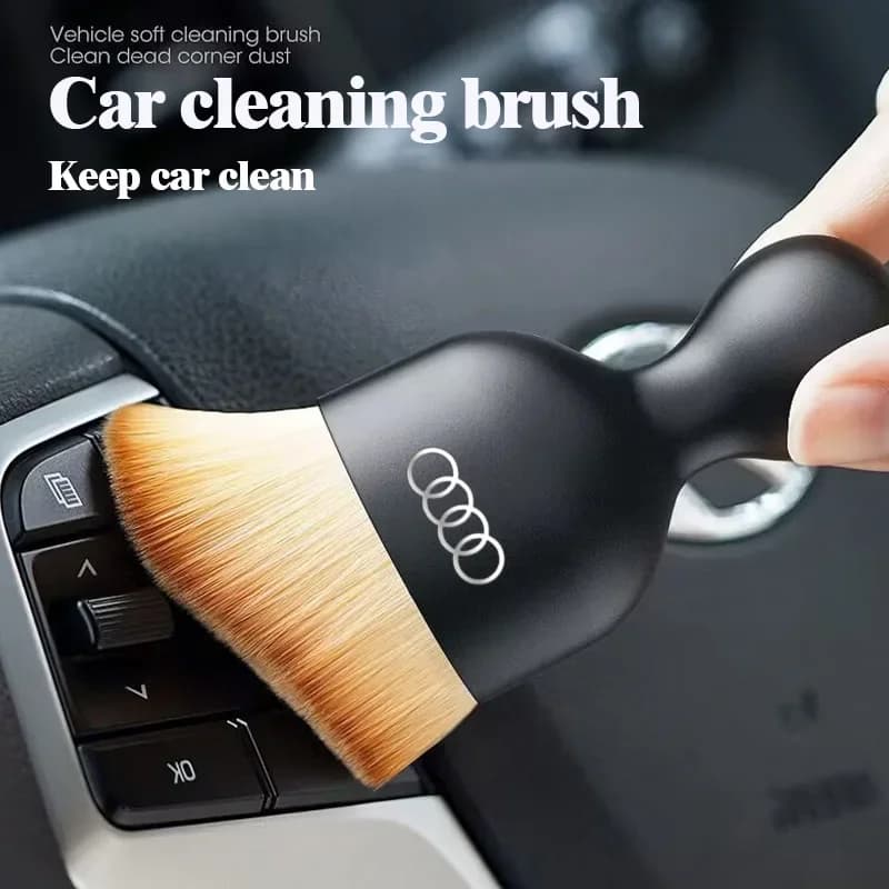 Interni auto Cruscotto Uscita Aria Strumento di Pulizia Rimozione Della Polvere Spazzole Morbide Per Audi Linea B5 B6 A3 8P 8V 8L RS3 A5 C6 C5 A1 A7
