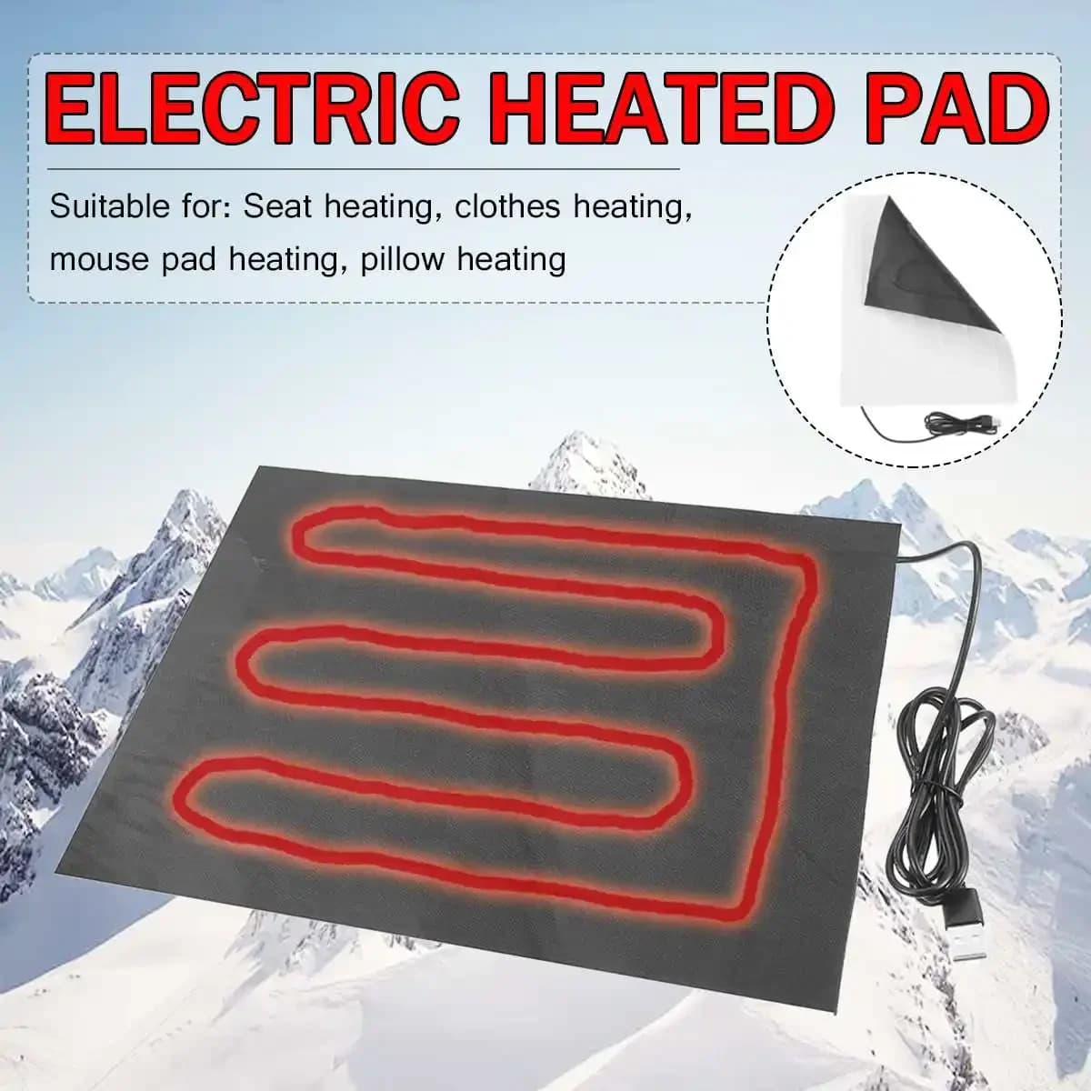 Per coperta fai da te riscaldatore panno USB termico caldo riscaldato Pad scaldavivande USB riscaldatore elettrico