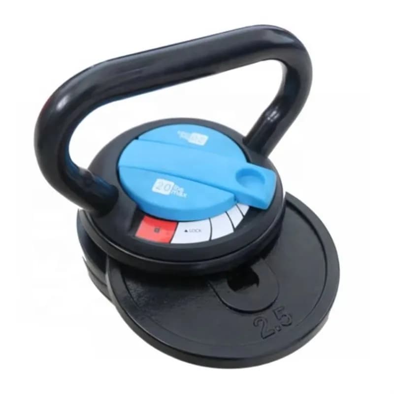9KG Adjustable Cast Iron Kettlebell, Custom Weight Lifting Equipment for Women