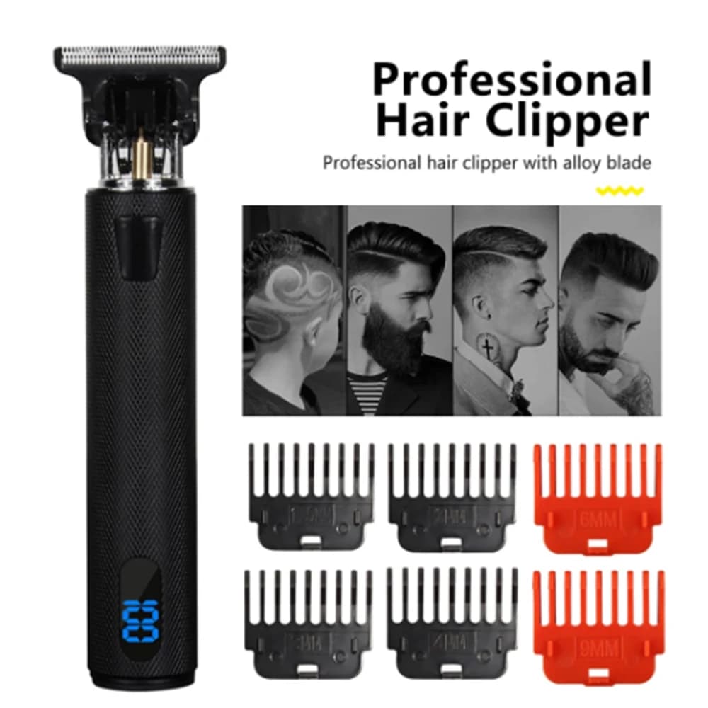 HIENA T9 Vintage Haircuts Haircuts Professional Haircut Barber Machines Non-slip Shaving Frame for Wireless Shaving