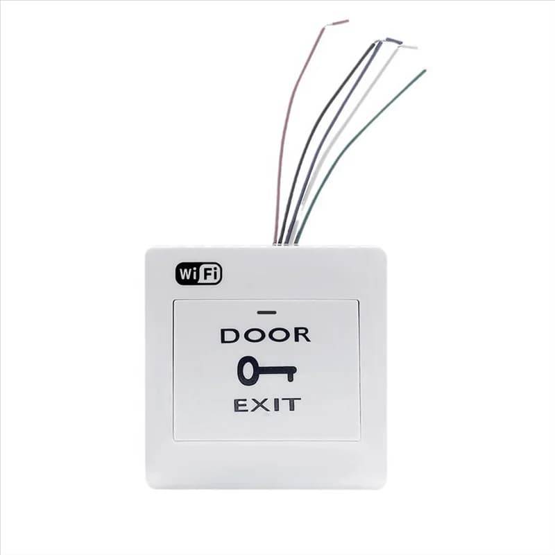 BTLIFE-Tuya Smart Life Wifi per apertura porta Interruttore a pulsante a rilascio wireless Controllo vocale remoto per pulsante di uscita serratura porta