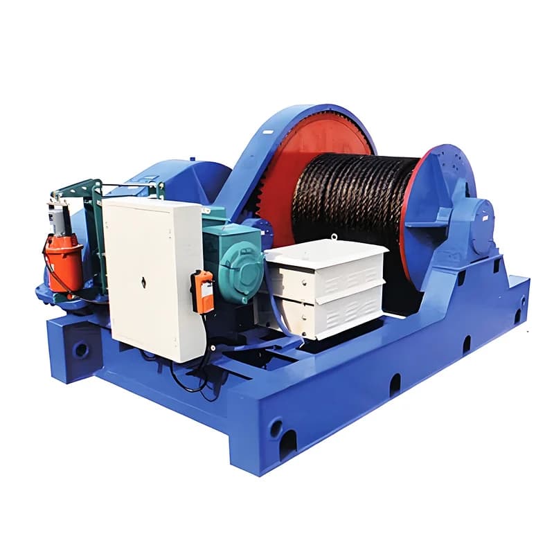 Verricello elettrico pesante per tirare cavi 10 tonnellate 20 tonnellate 30 tonnellate Meccanico per ancoraggio per barche