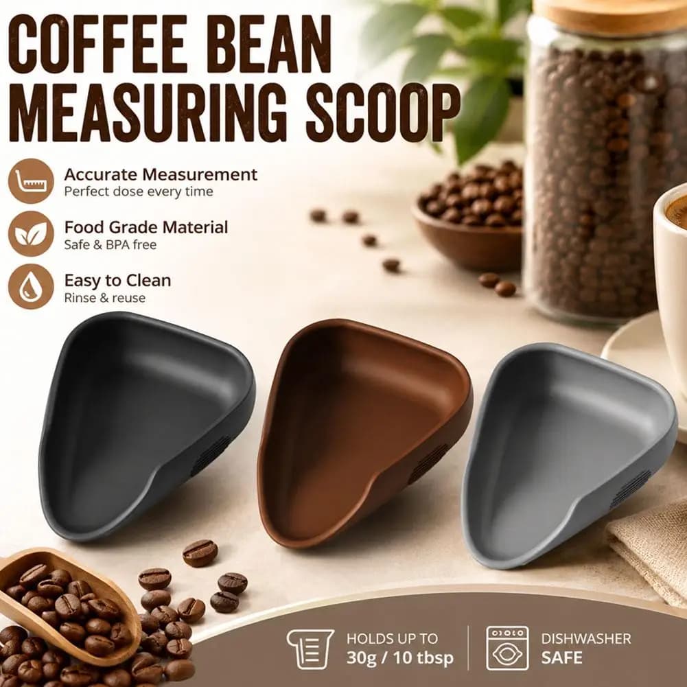 Coffee Bean Measuring Cup Silicone Weighing Tray Coffee Powder Dosage Tray Suitable for Home Cafe Simple Coffee Tray Accessories