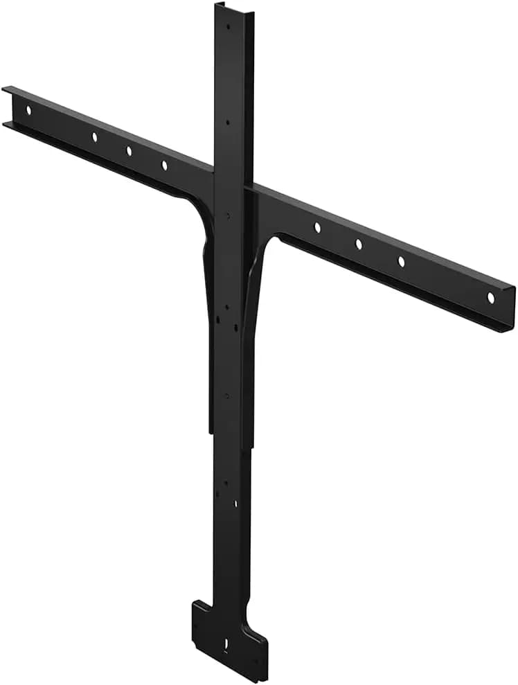 Supporto TV universale VESA per webcam 4K - Staffa regolabile adatta a schermi fino a 84 pollici, nero