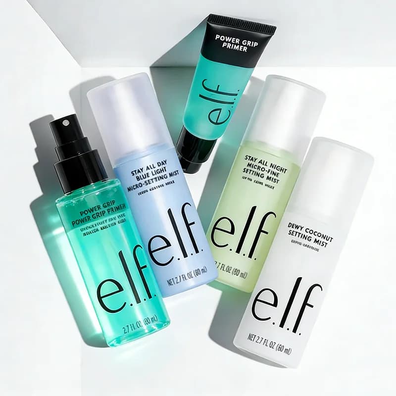 Elf Power Grip Primer: Base Idratante a Lunga Durata, Formula Adesiva per Tutto il Giorno, Non Unta, Primer Viso Liquido