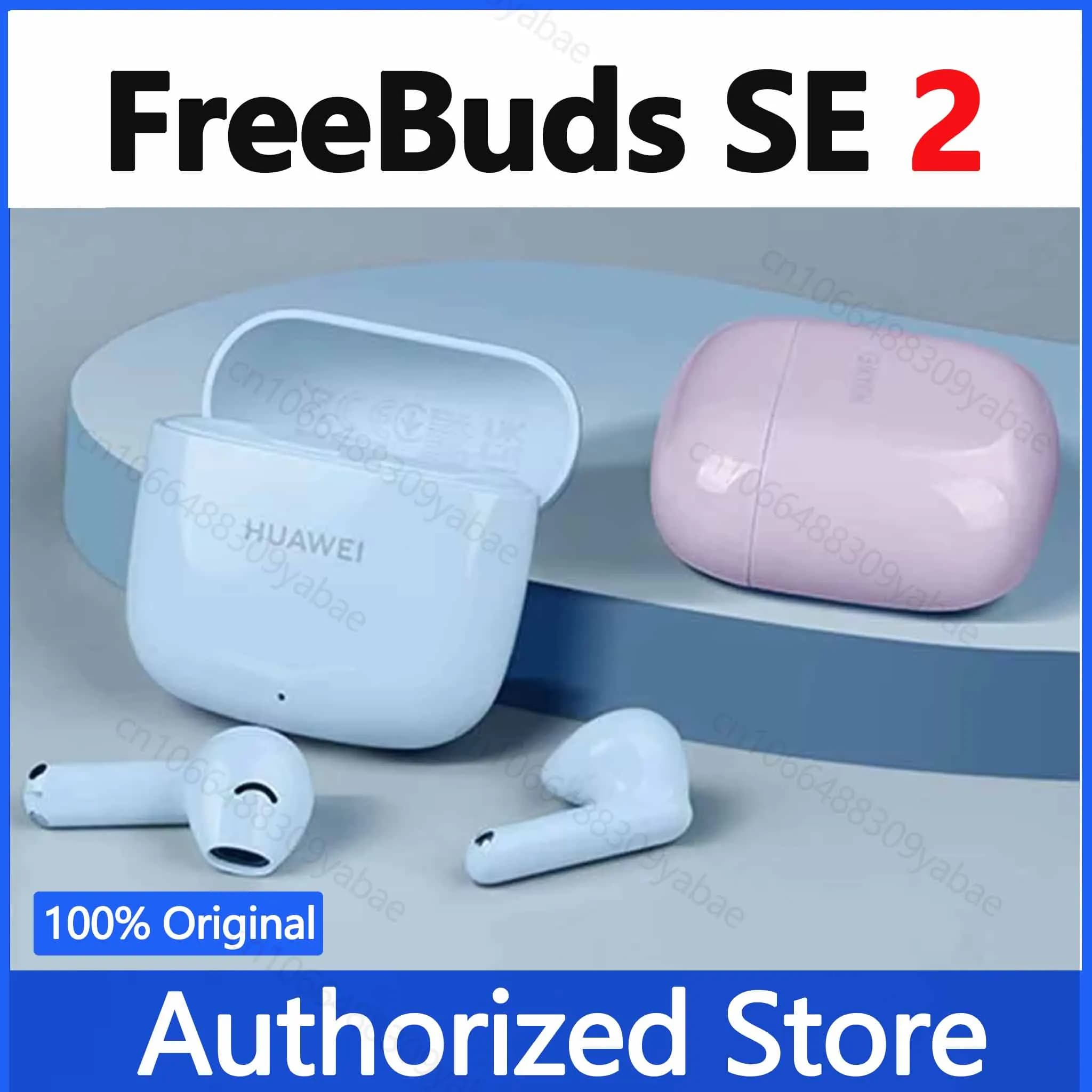 Original Huawei FreeBuds SE 2 Bluetooth Wireless Earbuds, 40 Hours Playtime, IP54 Waterproof Lightweight In-Ear Headphones