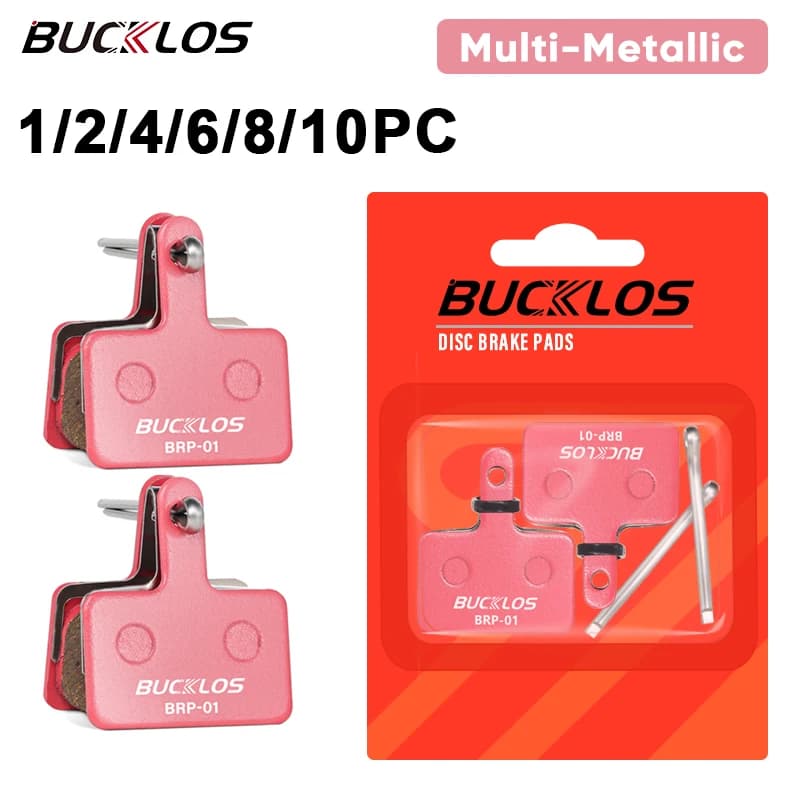 BUCKLOS pastiglie freno bici MTB pastiglie freno a disco idraulico per bicicletta Multi-Metallic Fit B01S pastiglie freno per Mountain Bike per SHIMANO MT200