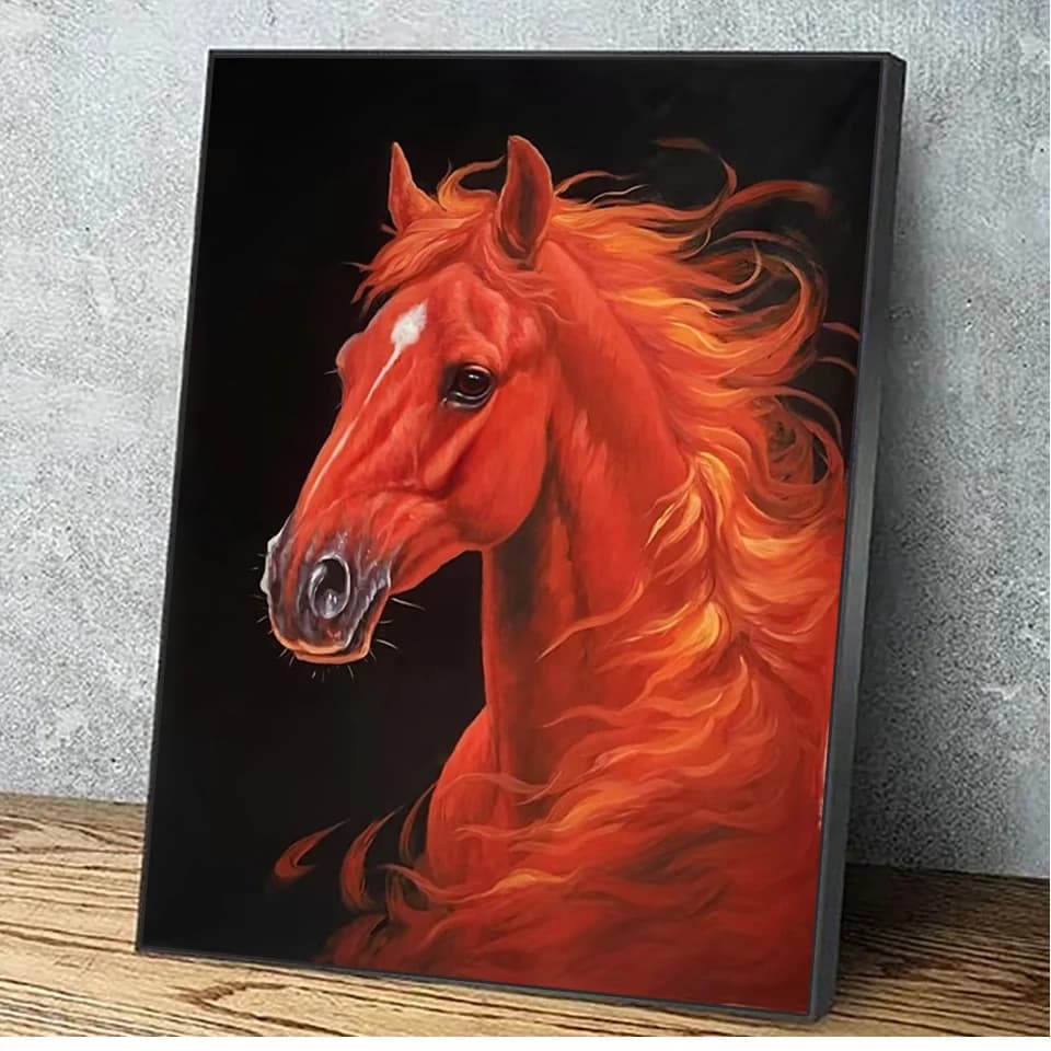 5D Diamond Painting New Arrival Horse Chinese Zodiac Diamond Mosaic Embroidery DIY Cross Stitch Craft Kit 2026 New Year Gift