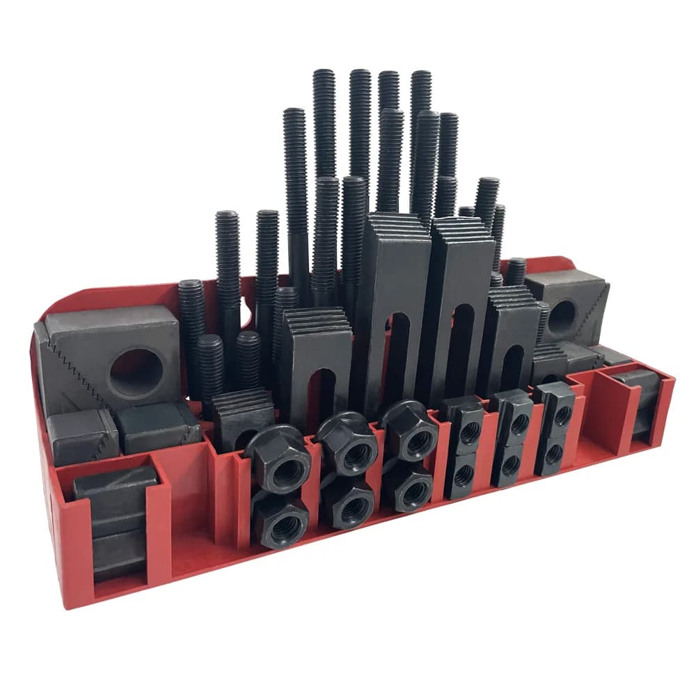 Codice vite piastra pressa combinata da 58 pezzi Centro di lavoro Dispositivo di fresatura universale M10 M12 M1/2 M5/8