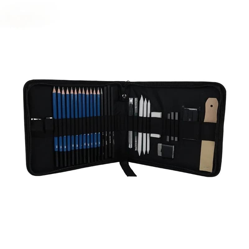 Professional Sketch Log Pencil Art Drawing Tool Set Art Supplies for Painting Paint Brush Set