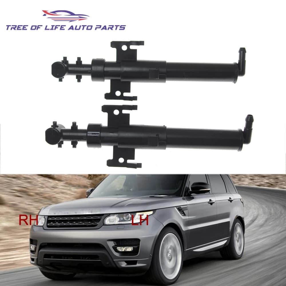 Ugello lavafari anteriore, pompa spray per la pulizia dei fari per Range Rover Sport L494 2014+ Vogue 2013+ L405 LR048273 LR048274