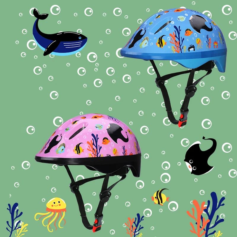 Bicycle helmet/skateboard for children Adjustable helmet, children from 2 to 9 years Boys and girls, Multi-sport safety bicycle skating.