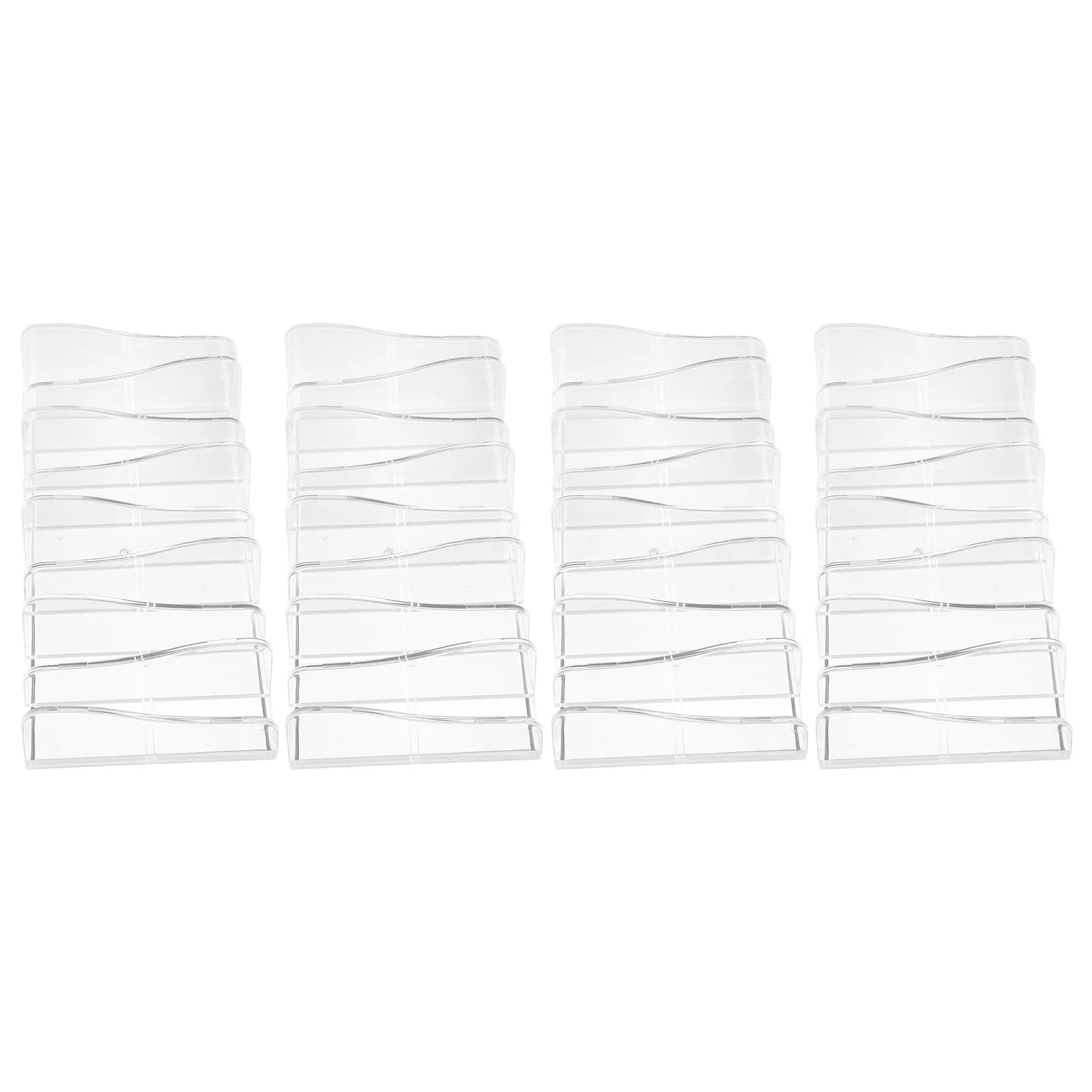 Set di 4 Organizzatori per Ombretti, Espositore Multi-Griglia Resistente, Salvaspazio per Toeletta, Scaffale, Armadietto, Scrivania