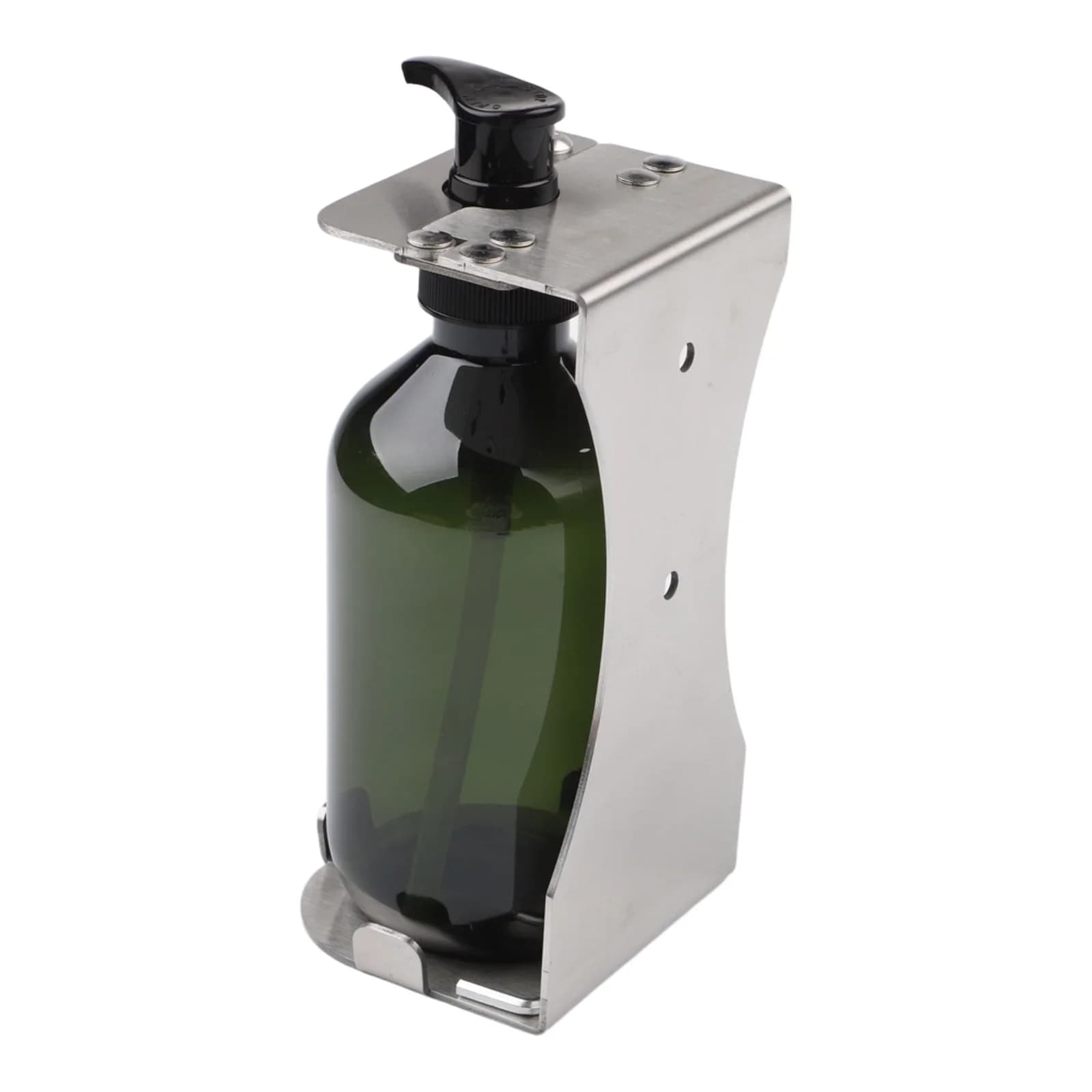 Shampoo And Conditioner Dispenser Shower Soap Dispenser Wall Mounted 300ml Plastic Pump Bottles Shampoo Dispenser With Holder