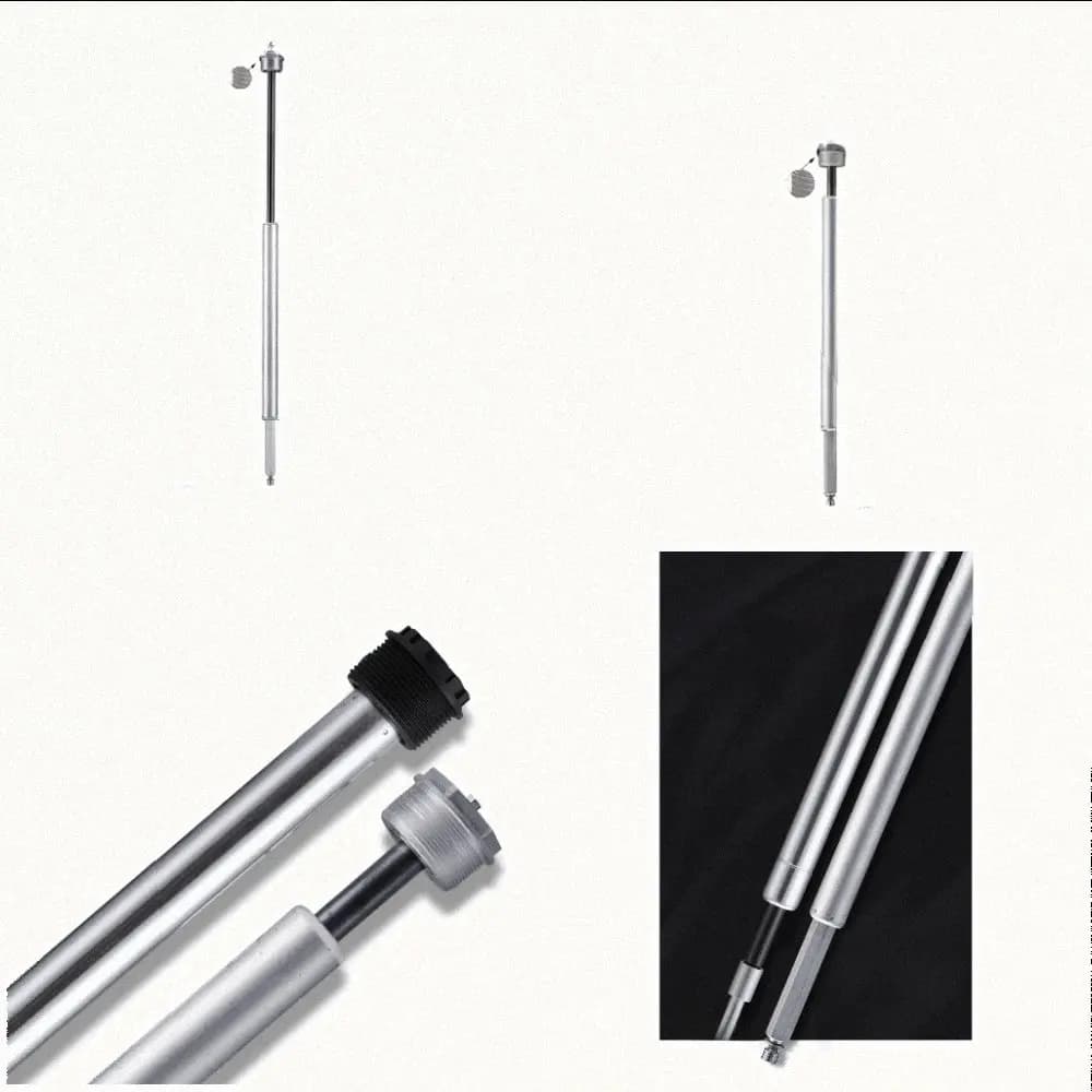 Front Fork Hydraulic Pump 32mm Aluminum Alloy Construction Oil Pressure Rod for Mountain Bike Adjustment and Tuning