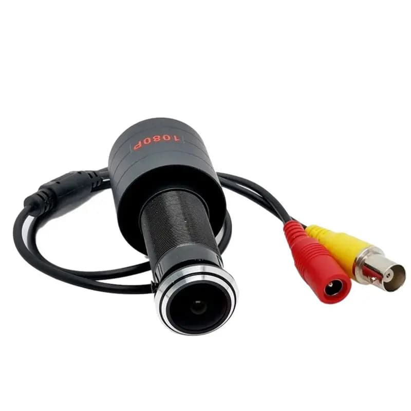 Telecamera AHD Panoramica Fish-Eye A92Z 1.7mm 1080P Grandangolare PAL 2MP per Videocitofono CCTV, Regolabile per Sicurezza Domestica