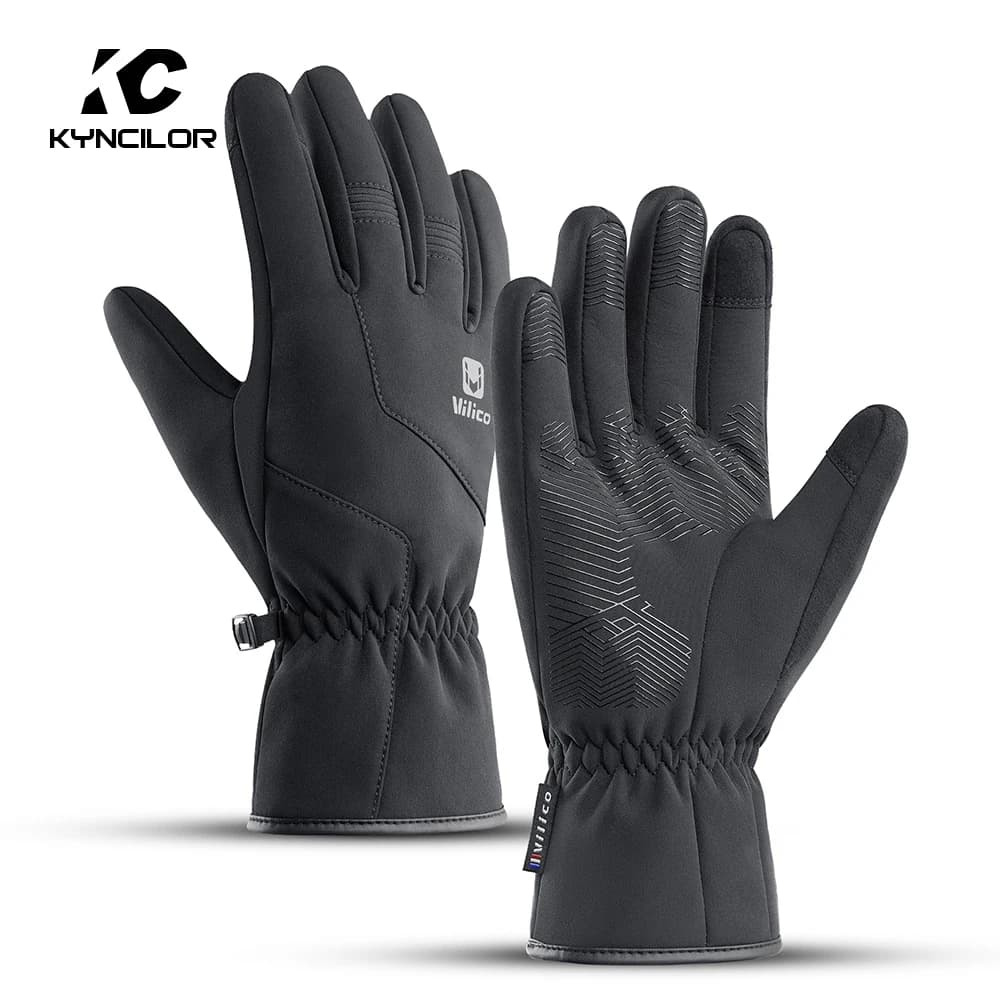 Kyncilor guanti invernali per uomo Snowboard donna guanti Touchscreen campeggio impermeabile escursionismo sci Moto guanti da Moto