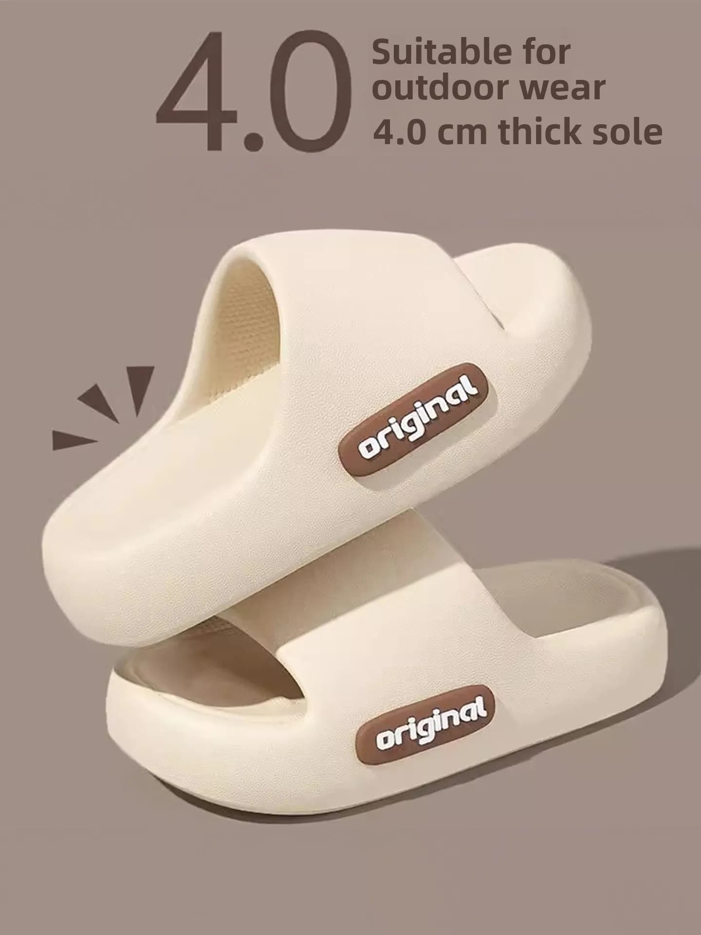 Ciabatte in Materiale EVA Antiscivolo e Resistenti all'Usura, Estive per Interno ed Esterno, Indossabili in Due Modi, Comode Pantofole per Casa, Unisex