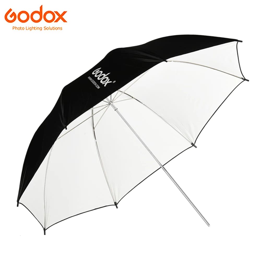 Godox 33 "83cm Photo Studio nero bianco diffusore morbido riflettente ombrello riflettore per fotocamera fotografia Flash Speedlite