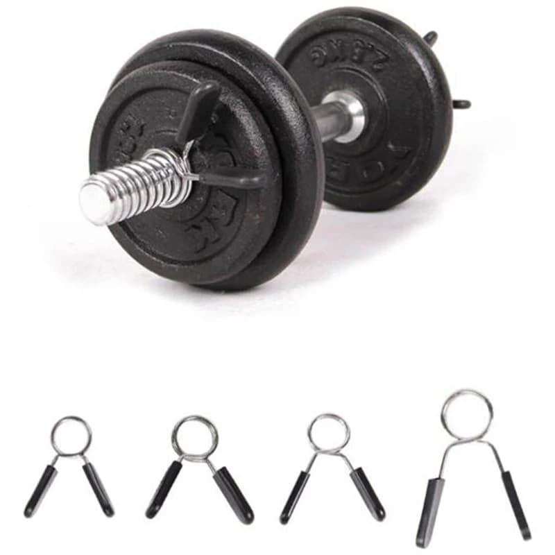 1PC Handlebars Special Elastic Ring Spring Clip Gym Weight Balancing Clamp Clamping Clamp Clamping Clamp Anti Loaning Handlebar Accessories
