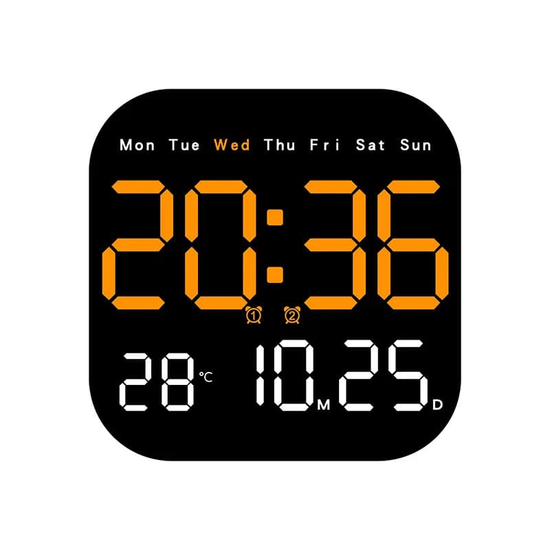 New Multifunction LED Watch Wall Electronic for Living Room, Also usable as Table, Model 6650