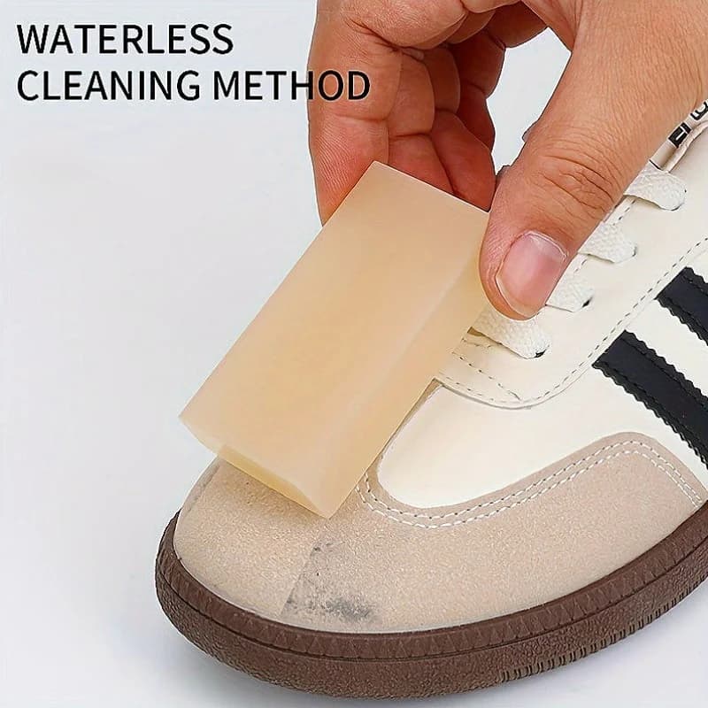 1 Pezzo Gomma per Pulizia Scarpe in Velluto, Rimuovi-Macchie Non Elettrico per Sneakers, Vestiti, Vetri, Pareti, Strumento Multiuso per Pulizia a Secco