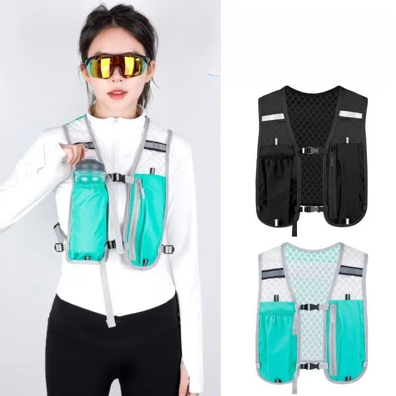 Gilet da Corsa Traspirante, Nuovo Zaino Portatile per Maratona e Ciclismo, Borsa da Corsa per Donne, Zaino Idratazione per Trail Running, Gilet Outdoor