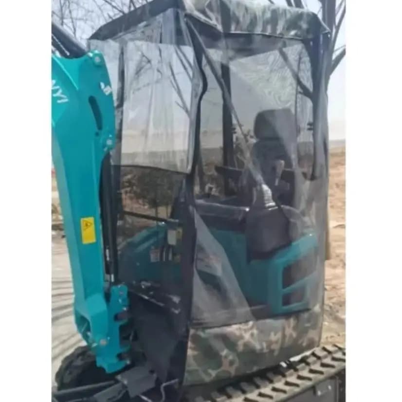1PC New Mini Excavator Car Cover Awning Mosquito-proof Shed, Sunshade Net Shed, Sunscreen Shed FitFor Kubota 15 17 20 30