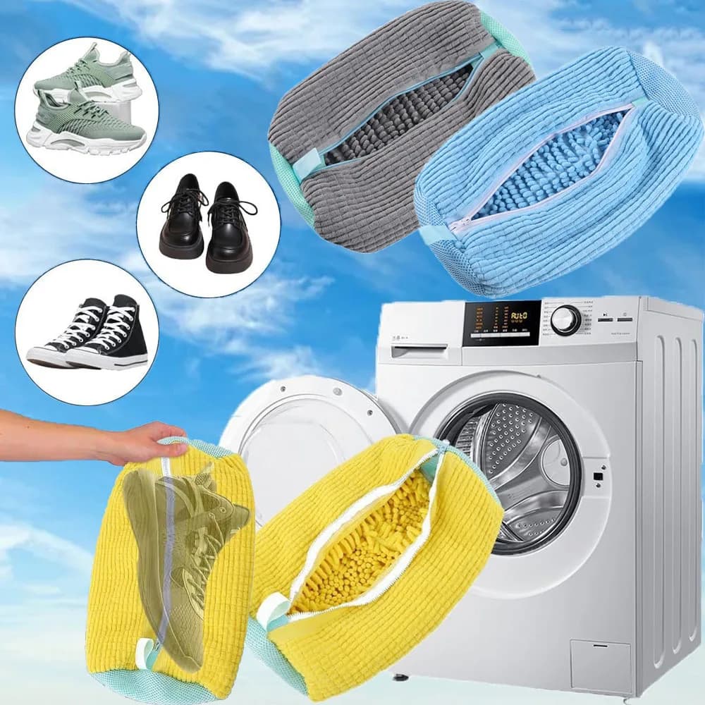 Extra Large Shoes Bags Reusable for Washing Machine - Durable Protection for Sneakers and Boots