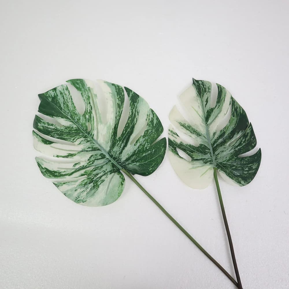 52cm Artificial Green Plant PU Turtle-back Leaf Aesthetic Room Decor Photographic Props Outdoor Supplies Garden Decorations