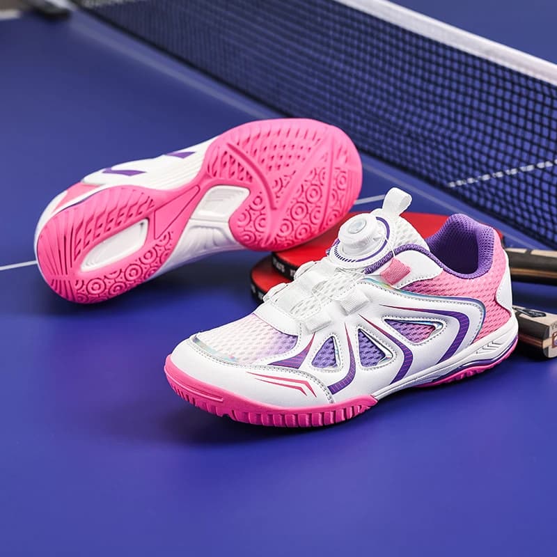 Professional badminton shoes for boys and girls, lightweight sports shoes for children, breathable gymnastics shoes for children, volleyball shoes, tennis, fitness