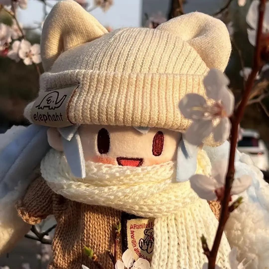 Kawaii Hatsune Miku Snow Princess Anime plush doll dress up Hatsune Miku Fufu cute doll plush doll model Christmas gift toy