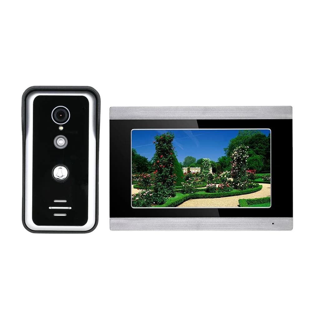 Prezzo di fabbrica TUYA WIFI Videocitofono Sistema citofono domestico con display touch screen da 7 pollici Telecamera campanello AHD 1080P