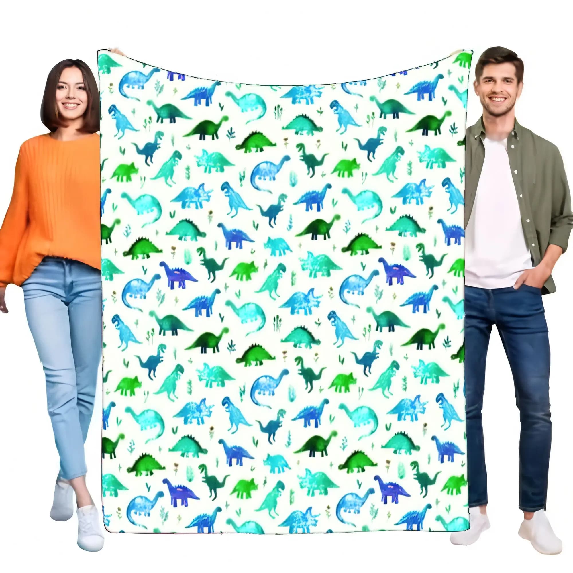 Coperta da tiro in pile con motivo dinosauro, morbida peluche, leggera e accogliente, per divano letto, regalo di compleanno per bambini, ideale per la decorazione domestica e il din