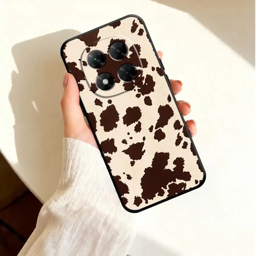 Cow Pattern Case for Xiaomi Redmi Note 15 Pro 14 12S 9 13 12 10 8 11 11S 9T Phone Cover