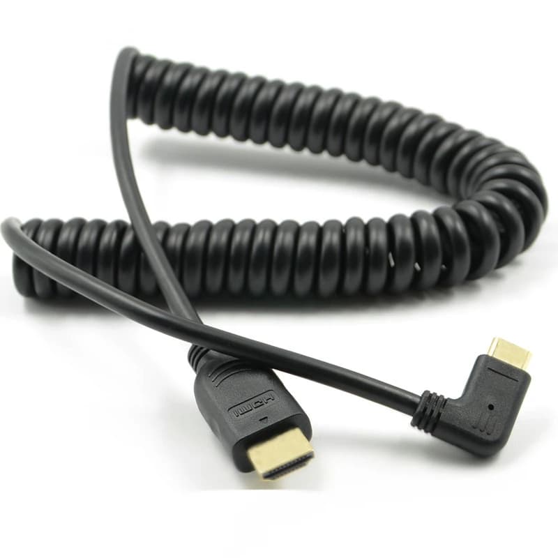 HTC-100 Mini HDMI-compatibile con cavo compatibile con HDMI per fotocamera Canon EOS 60D 5 d3 5 d2 5D 6D 7D 70D 80D 5DSR 5DS 750D 760D 5 d4