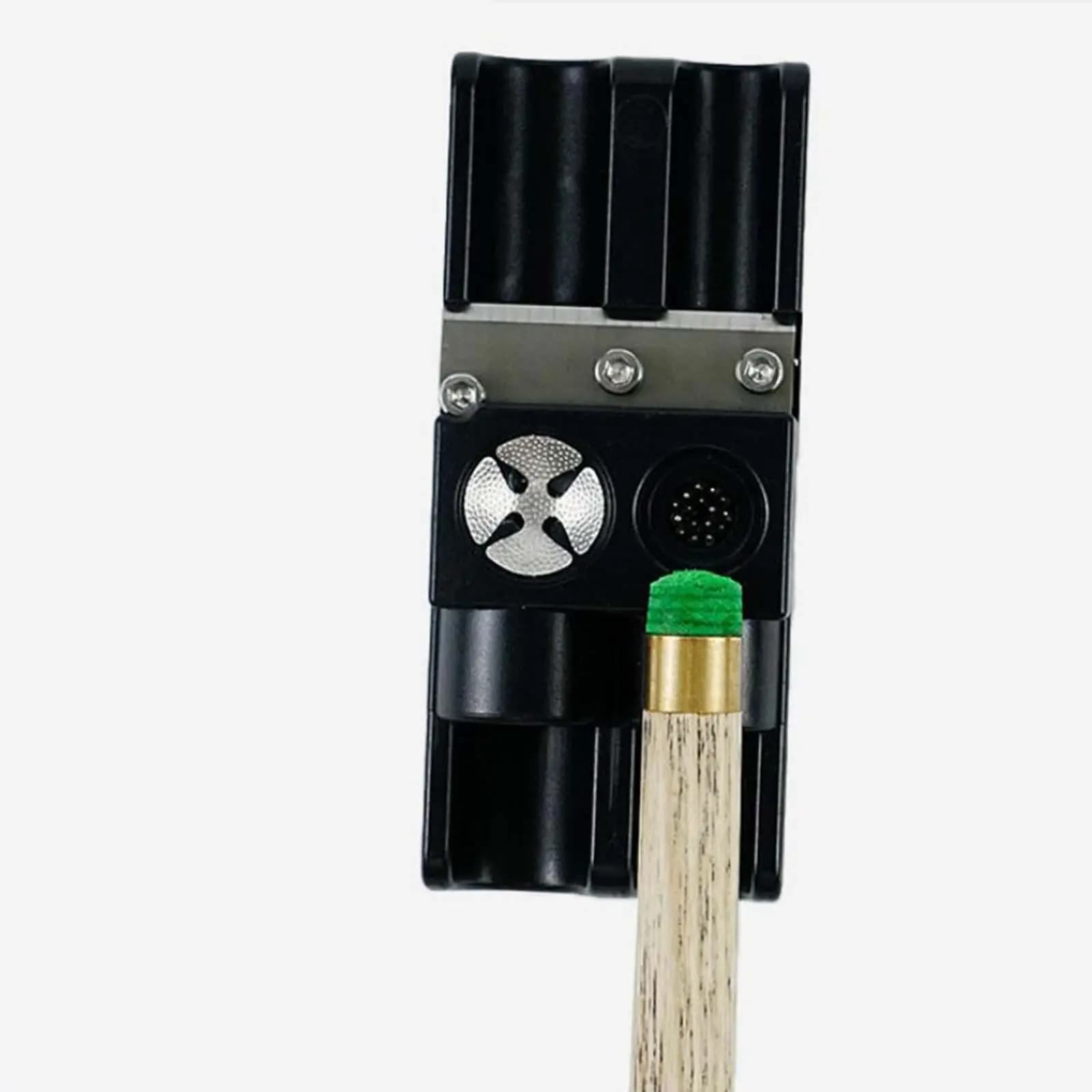 Strumento di riparazione per stecche da biliardo 9 in 1 per riparazioni efficaci e veloci Punta per stecche da biliardo Shaper Aeratore Smerigliatrice per stecche da biliardo