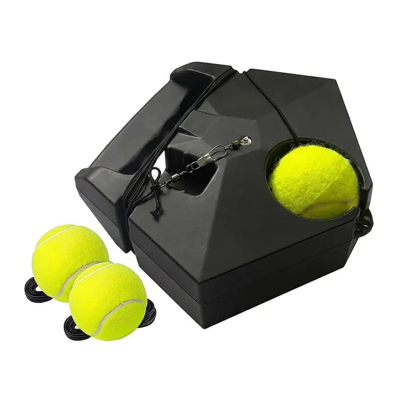 Tennis Training Rebound Ball Tennis Training With 3 Tennis Balls,Tennis Training Ball With Elastic Rope And Rebound Base