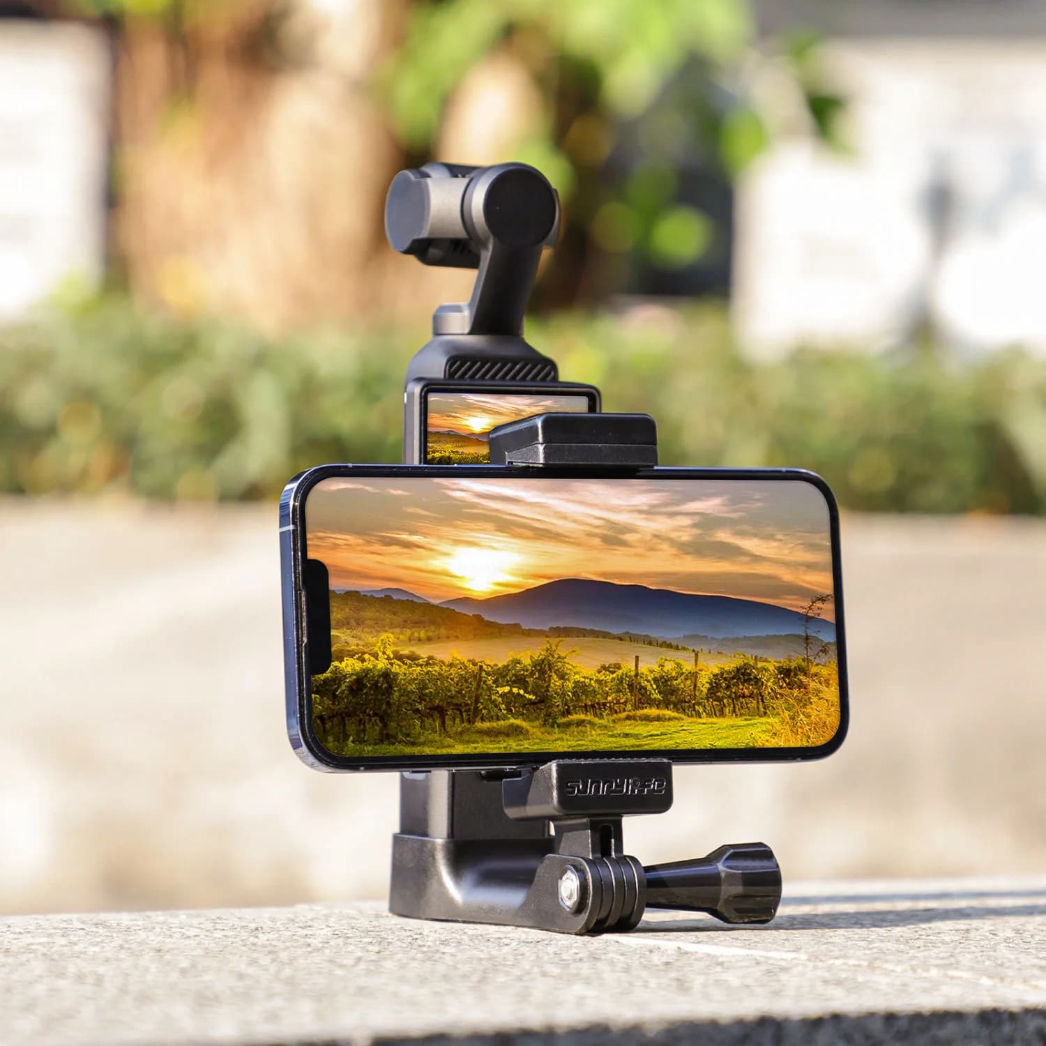 Front Support for Sunnylife Cellular, Portable Tripod with Expansion Brackets, Stable Phone Accessories for DJI Osmo Pocket 3 Cameras