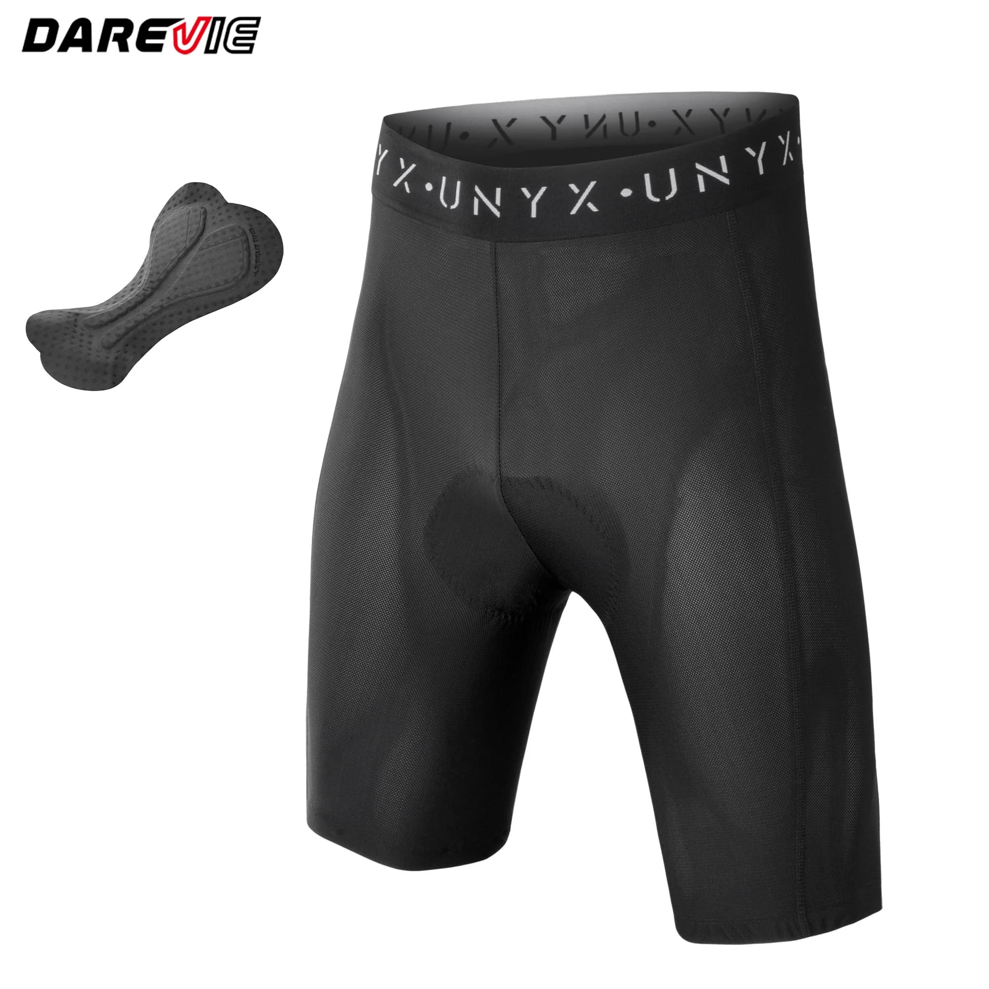 DAREVIE Men's Cycling Underwear MTB Road 80 kg / m3 Men's Anti-shock sponge shorts with 3D cut for men