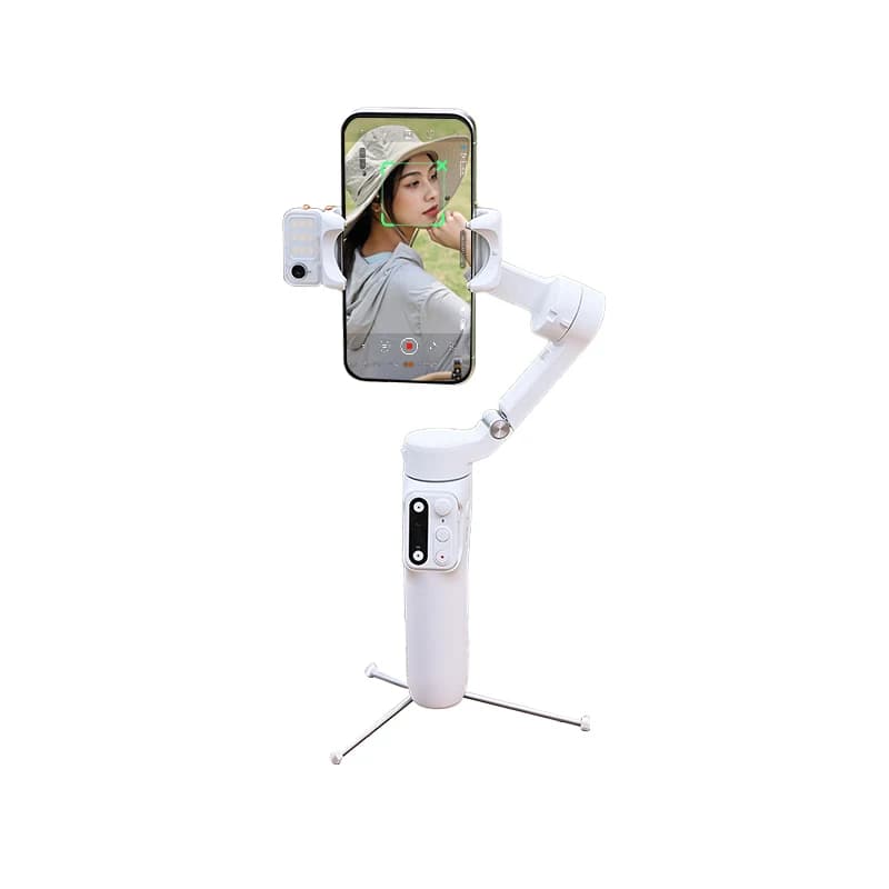 Hohem ISteady V3 Ai Tracking Phone Pan Tilt Stabilizzatore di tiro portatile a tre assi Bastone selfie rotante a 360 gradi