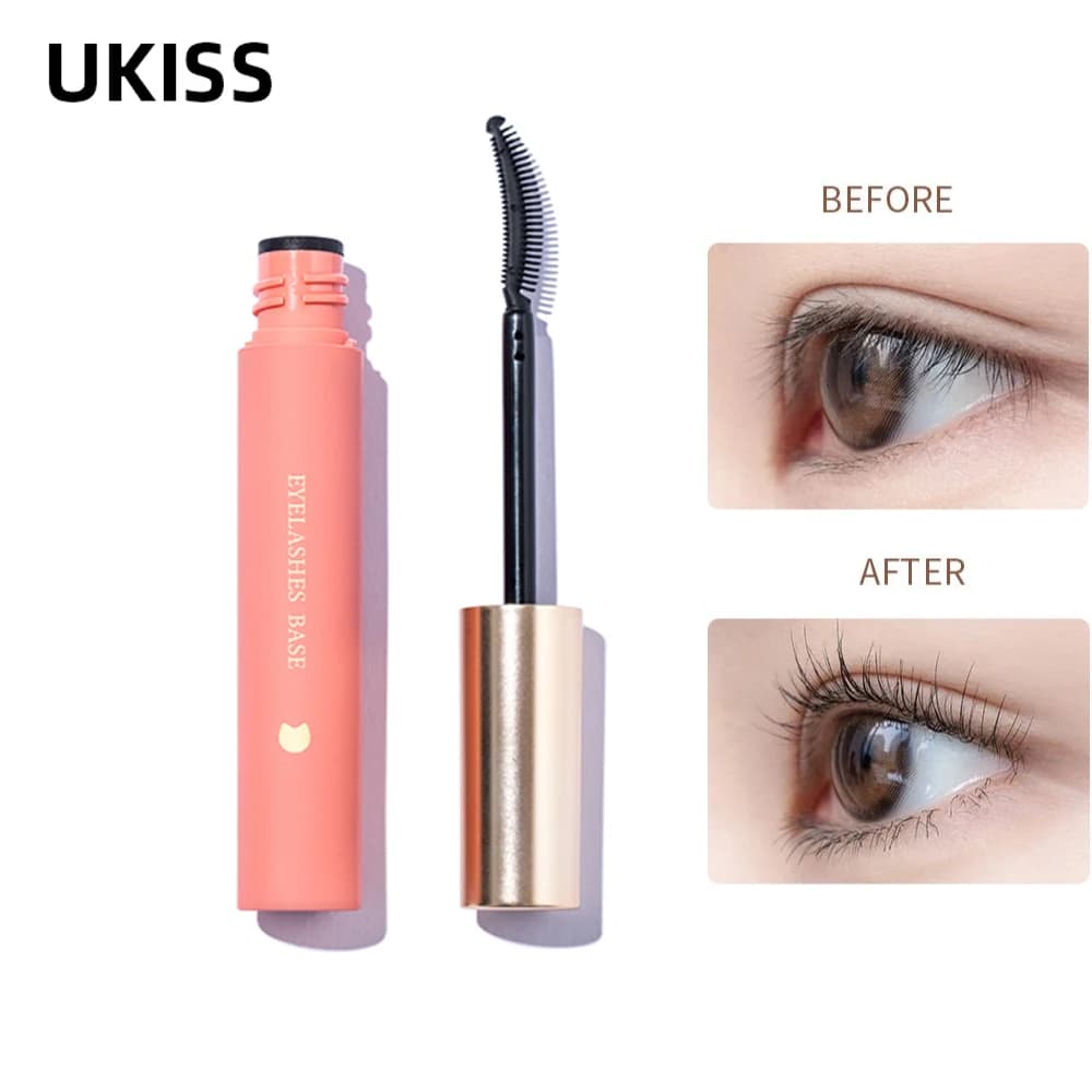 UKISS Primer for Eyelashes Mascara Base for Eyelashes Long-standing Mirror Waterproof for Eyes Black Brush Beauty Makeup